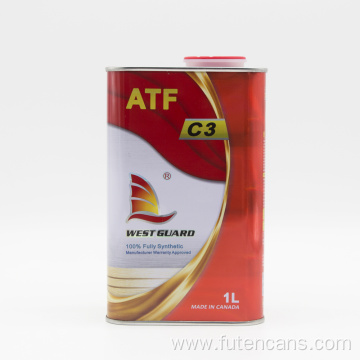 Rectangular Tinplate Can with Plastic Cap